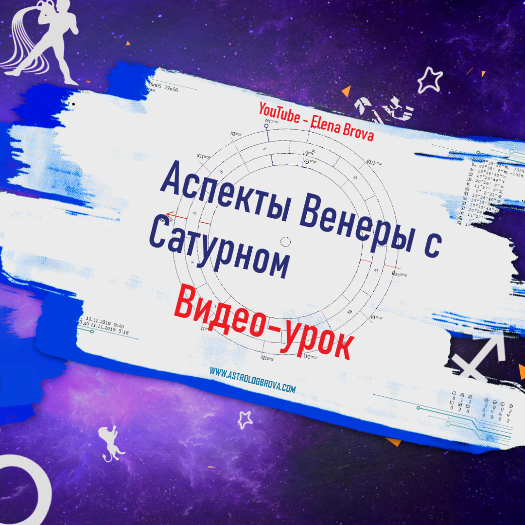 Аспекты Венеры с Сатурном